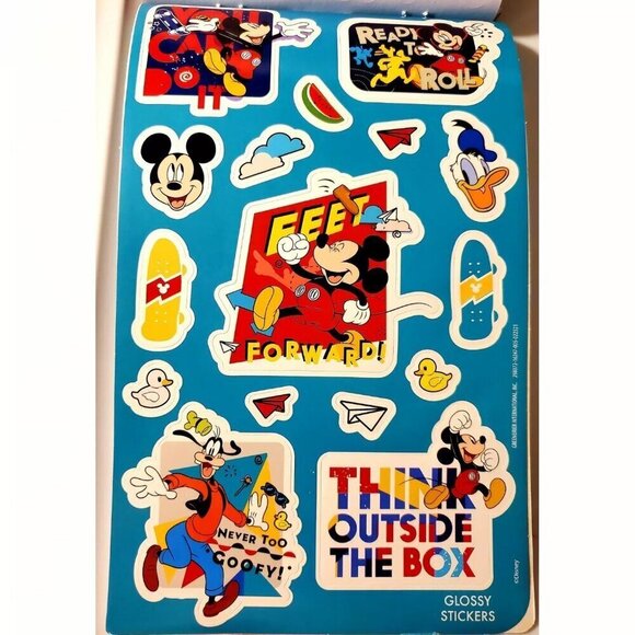💖3/$15💖 Disney Mickey Mouse Stickers (Over 150 Puffy, Glitter, Foil & Glossy) - Picture 5 of 5